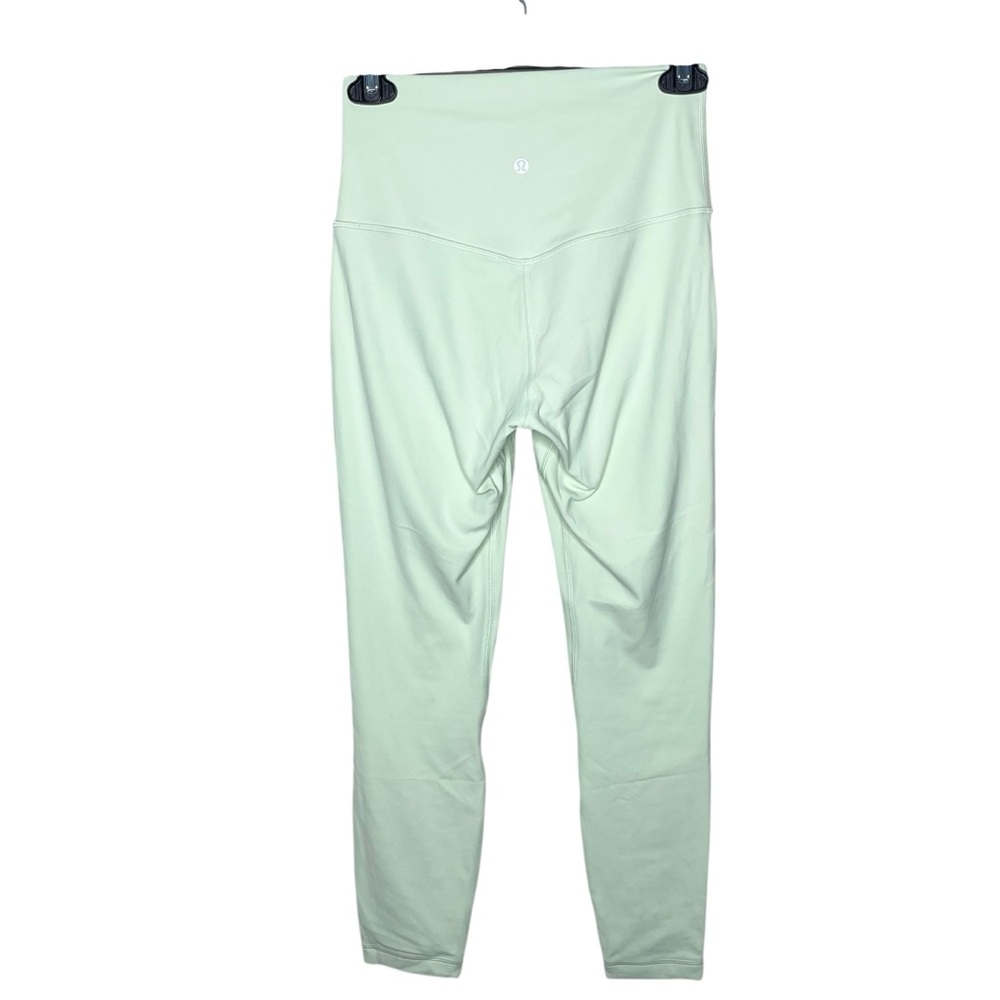 lululemon Align High Rise Legging Nulu 25” Creamy Mint Sz 6 - Picture 6 of 12